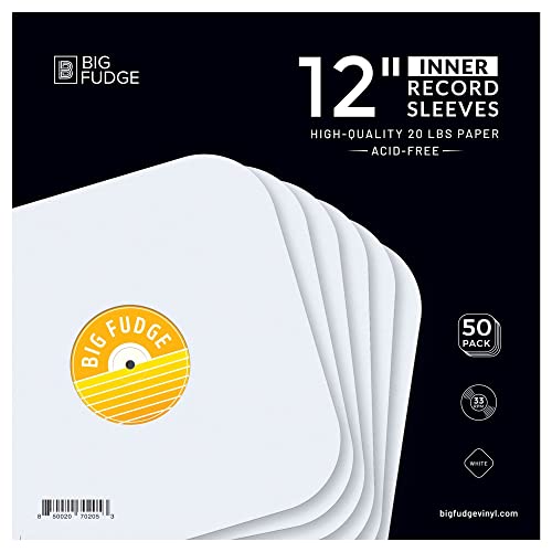 Big Fudge Set Da 2 Rulli Per La Pulizia Di Vinili - Ricambio Per Kit Pulizia Vinile - Per Dischi Vinile Singoli E Lp - Per Professionisti E Amanti Del
