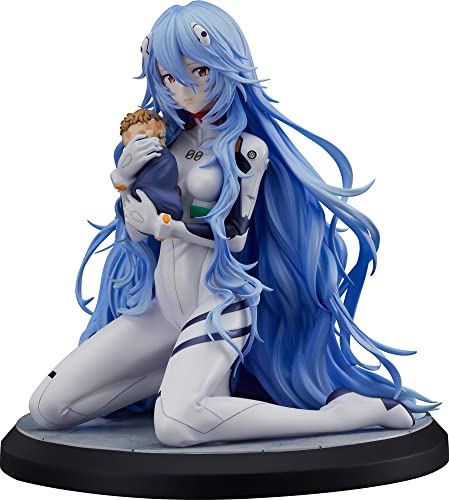 Goodsmile Rebuild Of Evangelion - Rei Ayanami Cheveux Longs - Statuette 16Cm