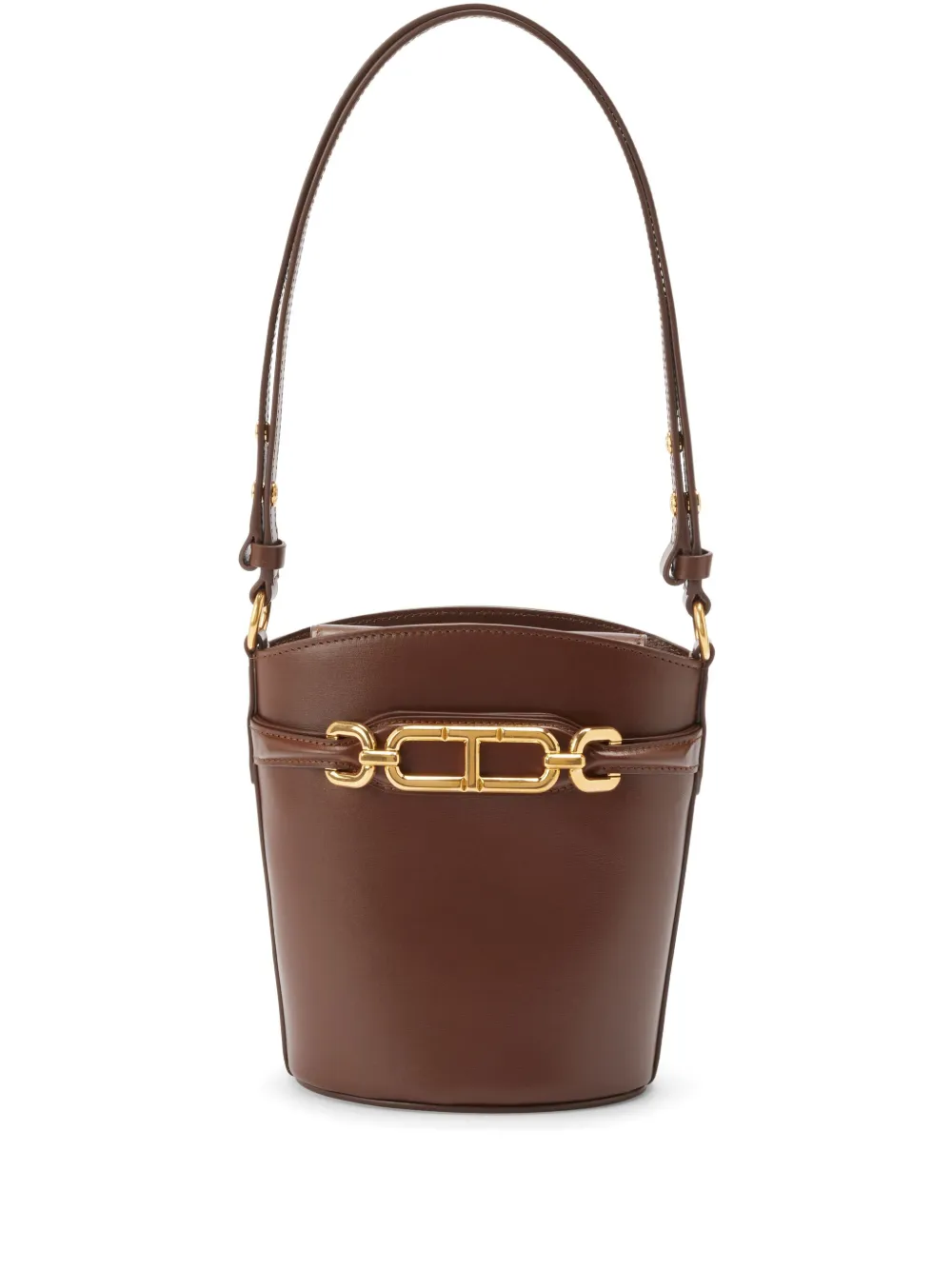 TOM FORD medium Whitney bucket bag - Marrone