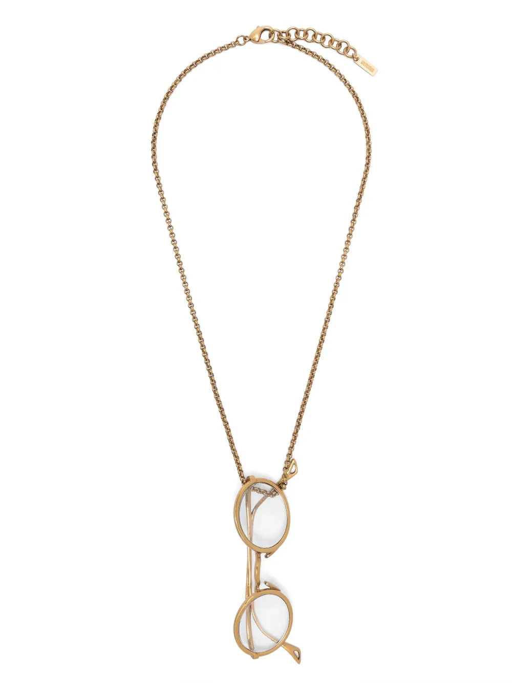 Moschino glasses-pendant necklace - Oro