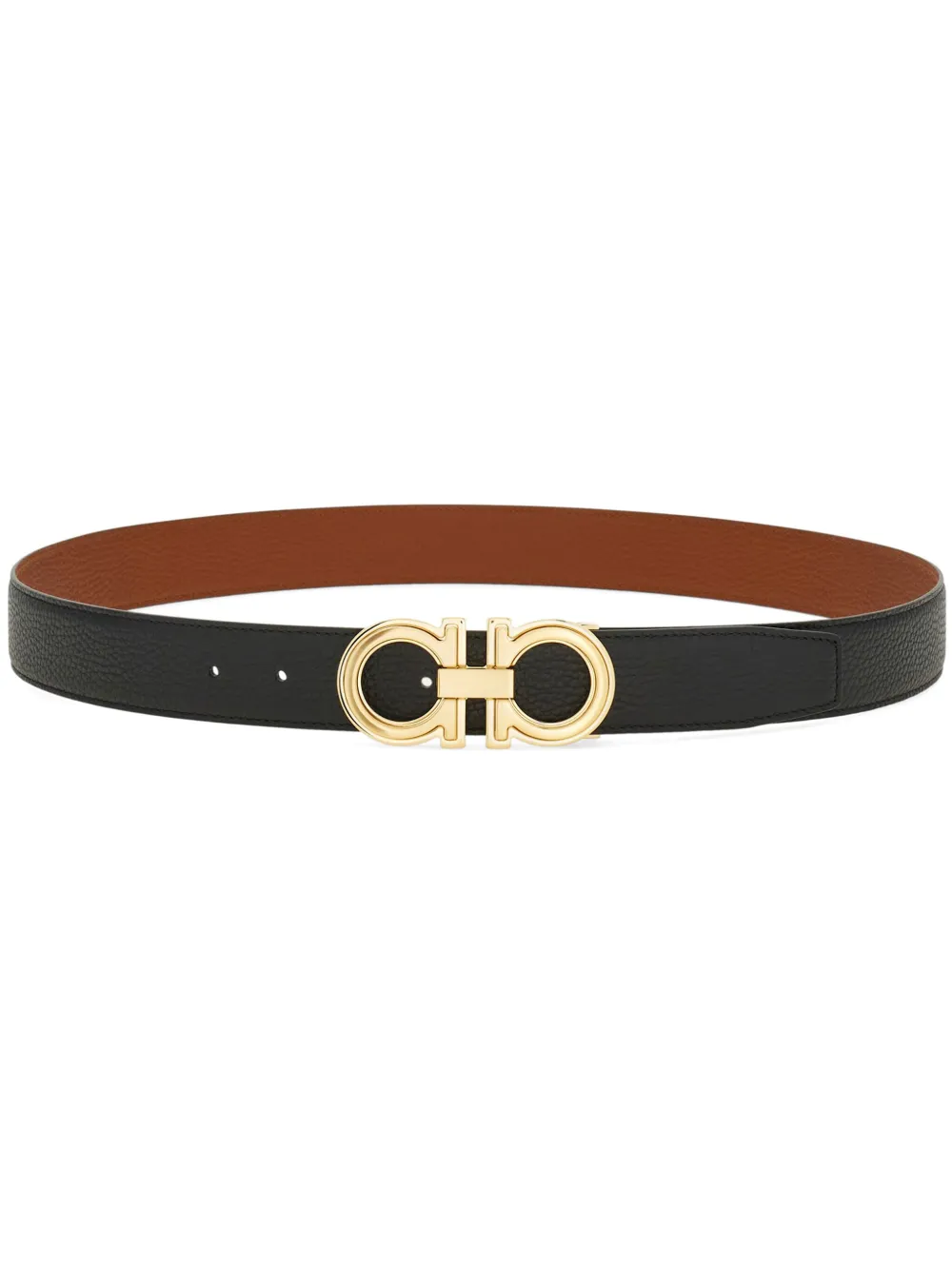 Ferragamo Gancini belt - Nero