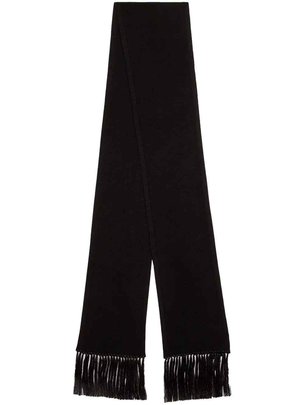 TOM FORD knitted scarf - Nero