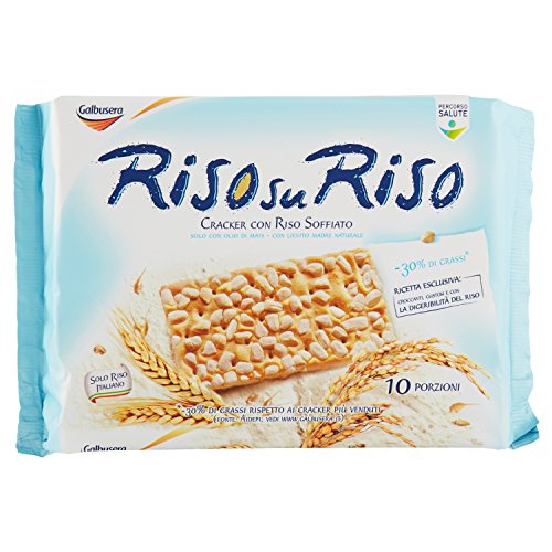 Galbusera Risosuriso Crackers Con Riso Soffiato, 380G