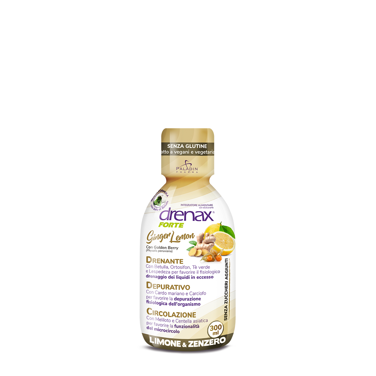 Drenax Forte Plus Ginger Lemon 300ml