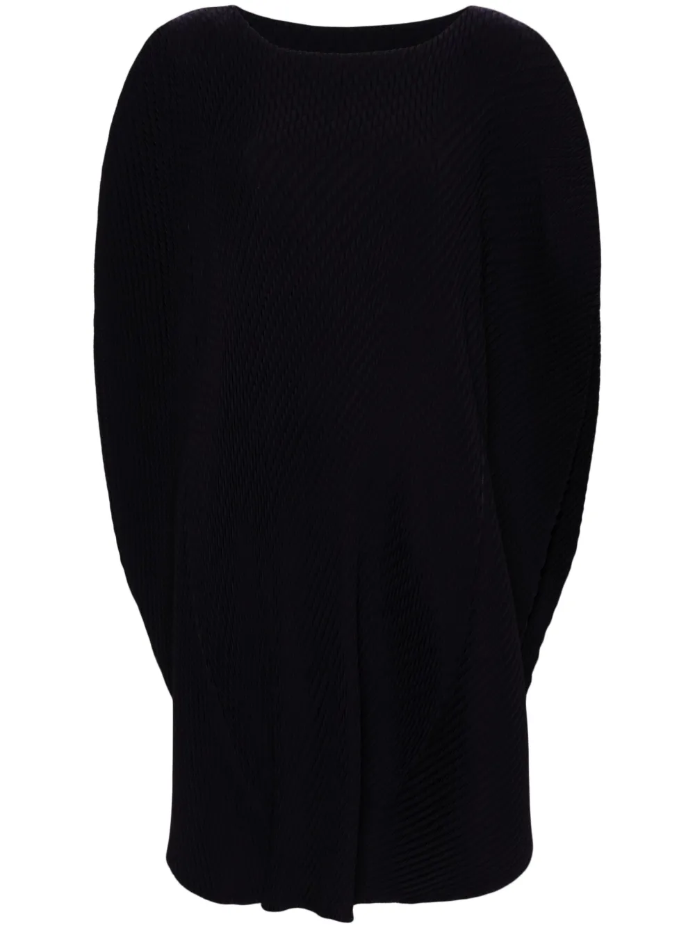 Issey Miyake Abito Orbicular con pieghe - Blu