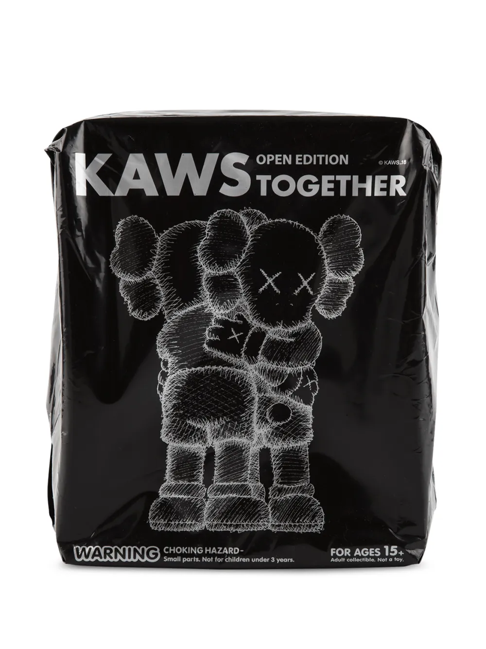 KAWS Opera collezionabile Kaws Together - Grigio