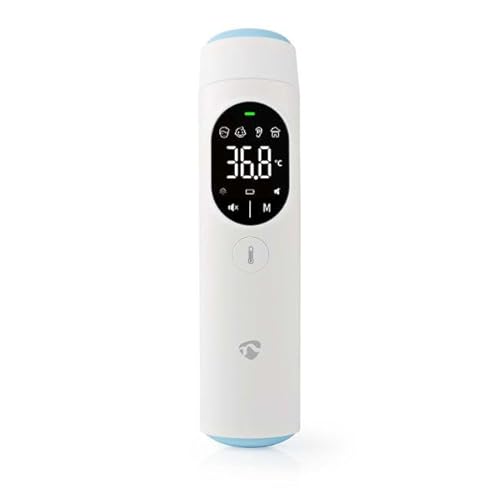 Nedis Smartlife Infrarotthermometer Led-Anzeige Ohr/Stirn Led-Anzeige | Ohr/Stirn | Bianco
