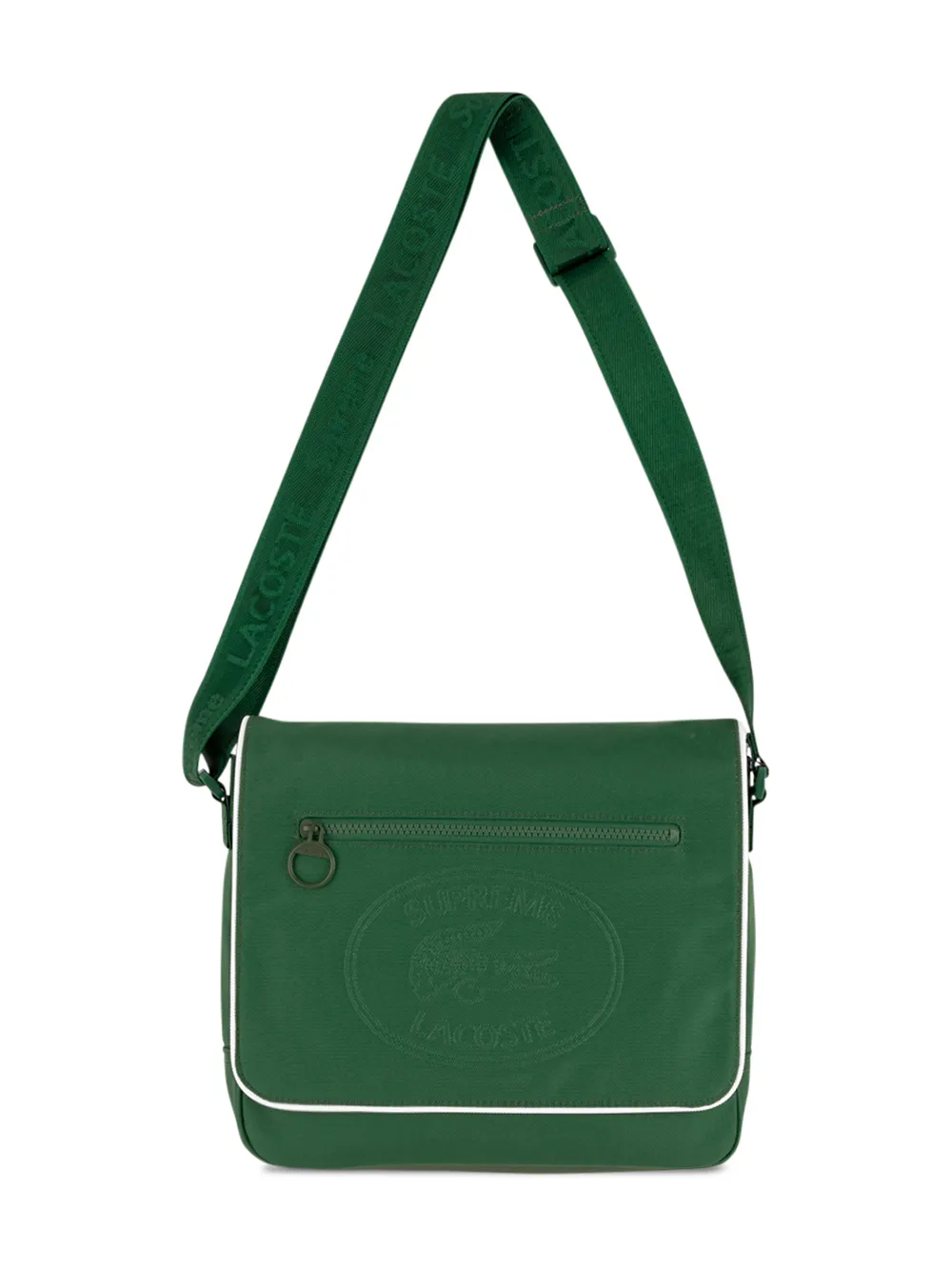 Supreme Borsa messenger supreme x Lacoste - Verde