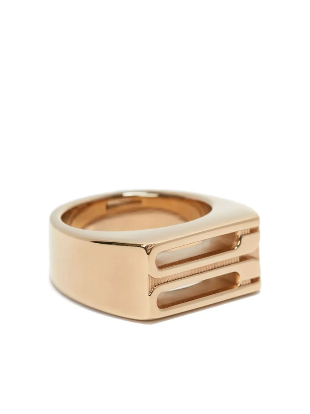 Victoria Beckham Frame signet ring - Oro