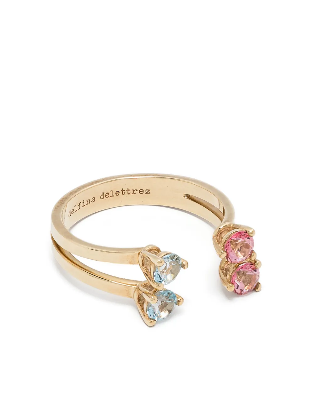 Delfina Delettrez 18kt yellow gold Dots ring - Oro