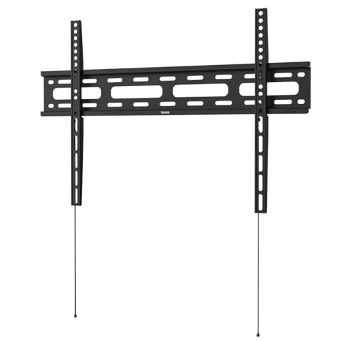 Hama Supporto Tv Da Parete, Rigido, Da 191 Cm (75") Fino A Q. 40 Kg, Dist. Parete, 2,5 Cm