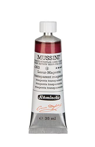 Schmincke Mussini Oils Translucent Magenta 35Ml Tube Series 4