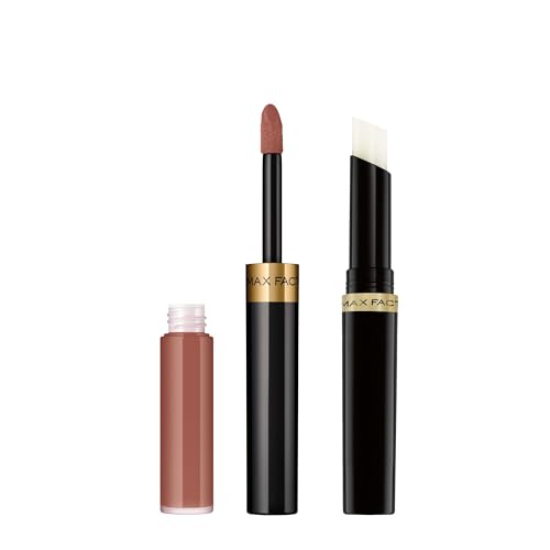 Max Factor Lipfinity Lip Colour Rossetto A Lunga Durata 2 In 1 Con Finish Lucido, Rossetto Liquido E Balsamo Idratante Per Labbra Morbide E Lucenti -