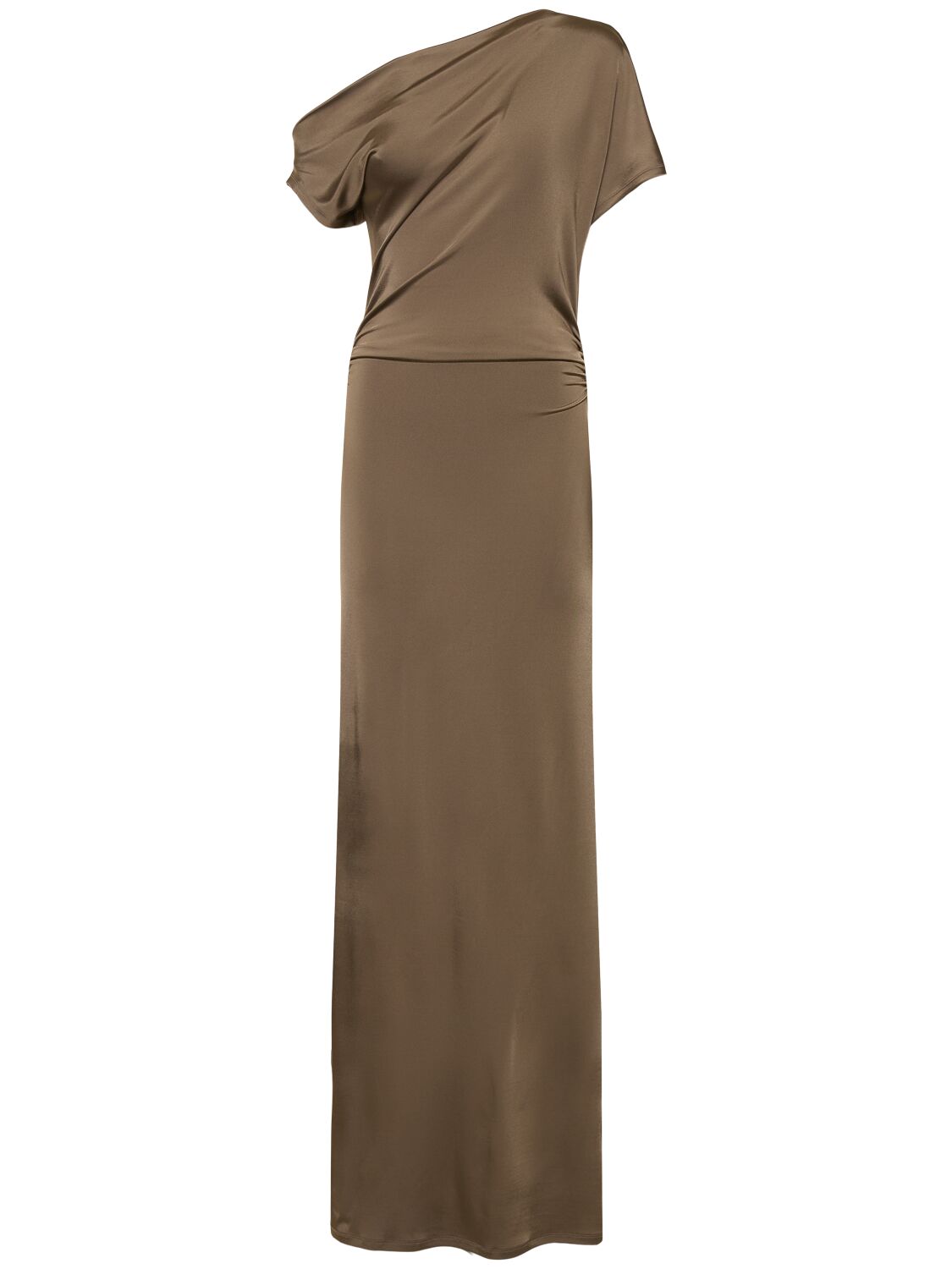Inez Viscose Blend Jersey Long Dress