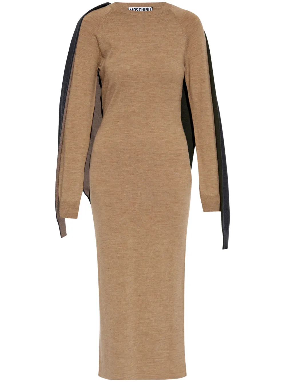 Moschino wool dress - Toni neutri