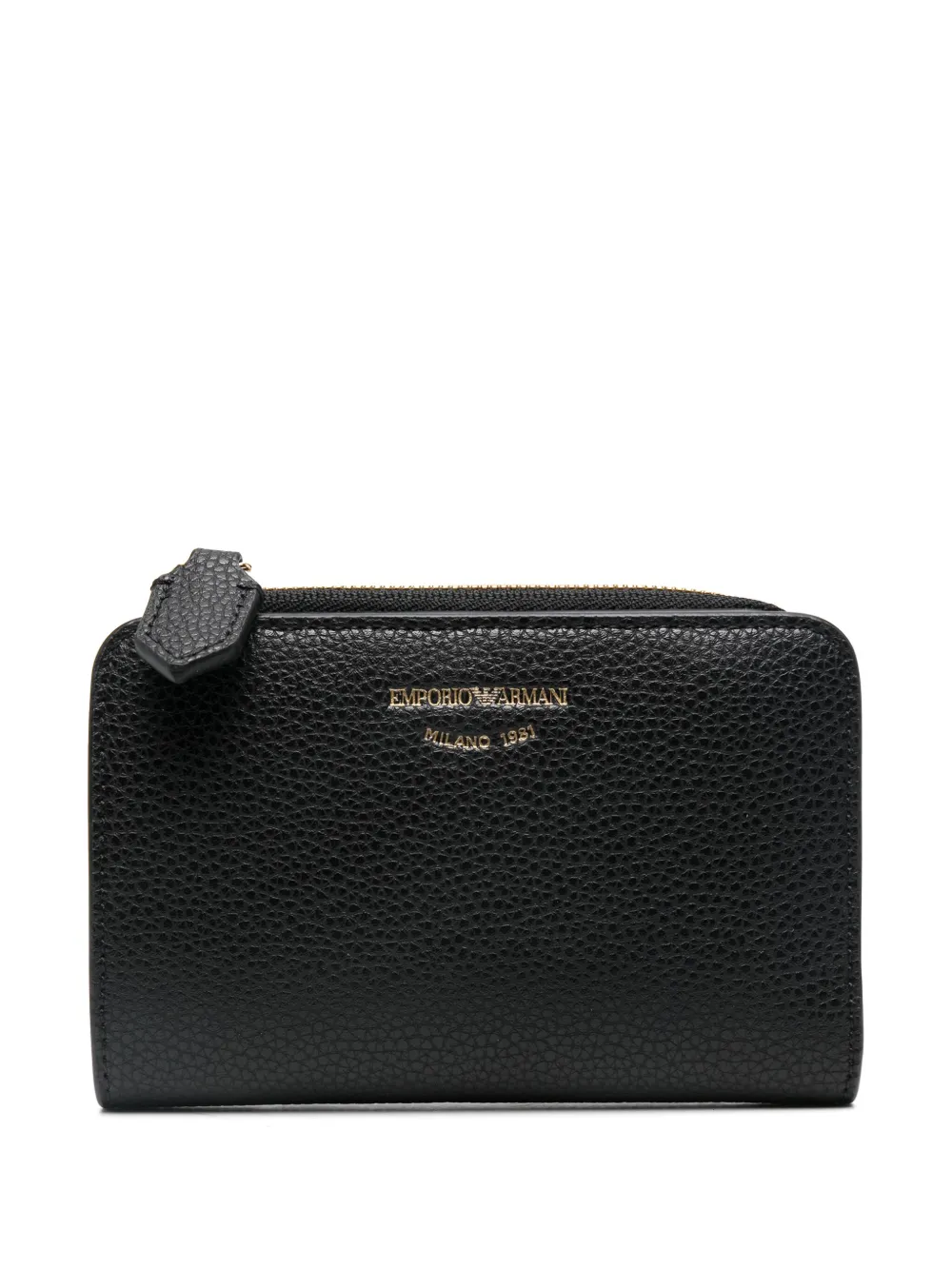 Emporio Armani logo-debossed wallet - Nero