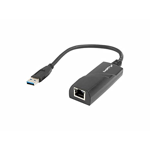 Lanberg Nc-1000-01 Adaptador De Cable Usb-A Rj-45 Negro