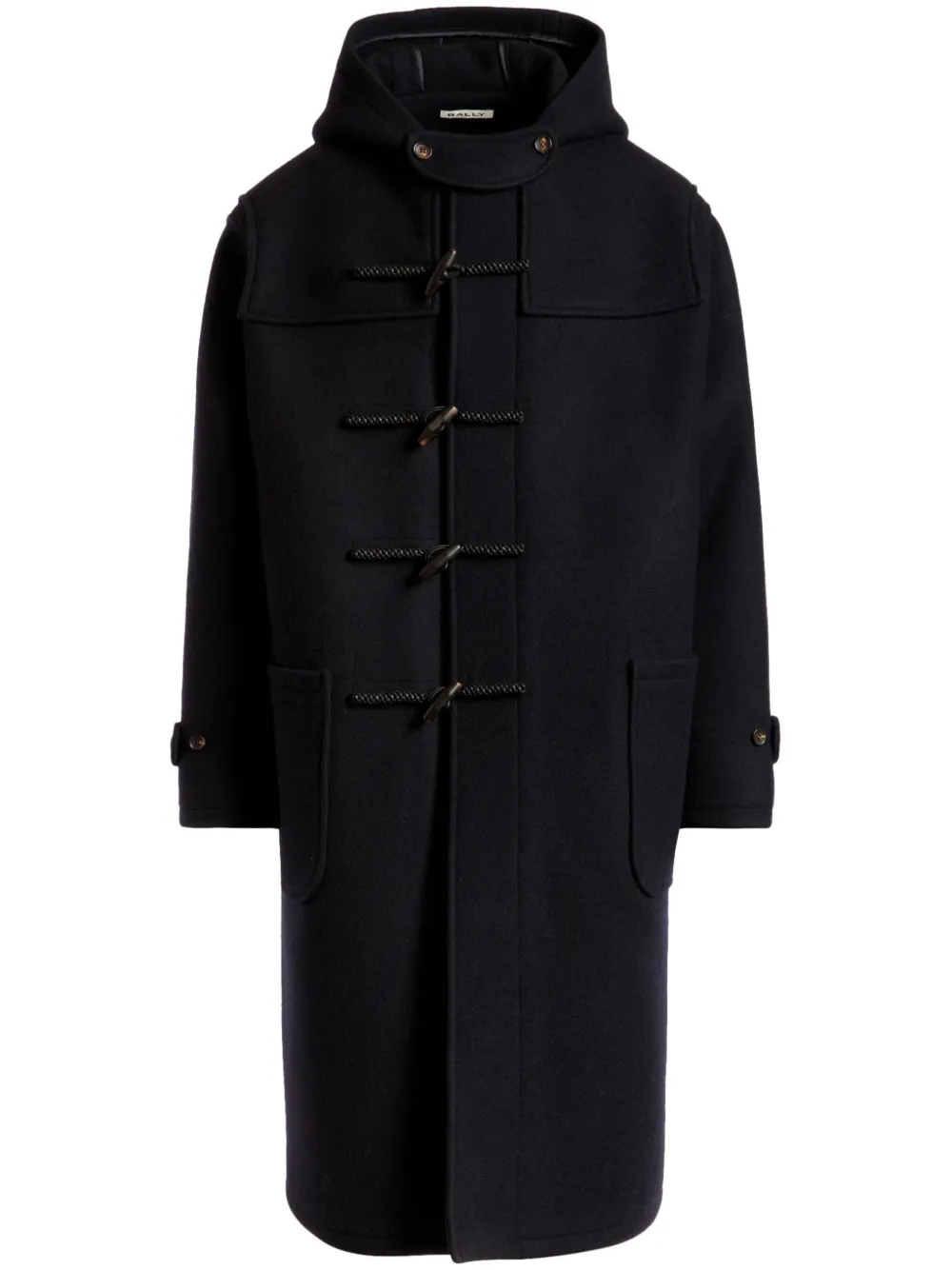 Bally wool duffle coat - Blu