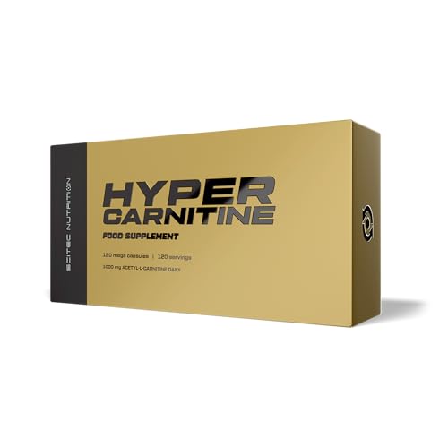 Scitec Nutrition Hyper Carnitine - 1000 Mg Di Acetil L-Carnitina Per Un'Integrazione Attiva Di L-Carnitina, 120 Capsule