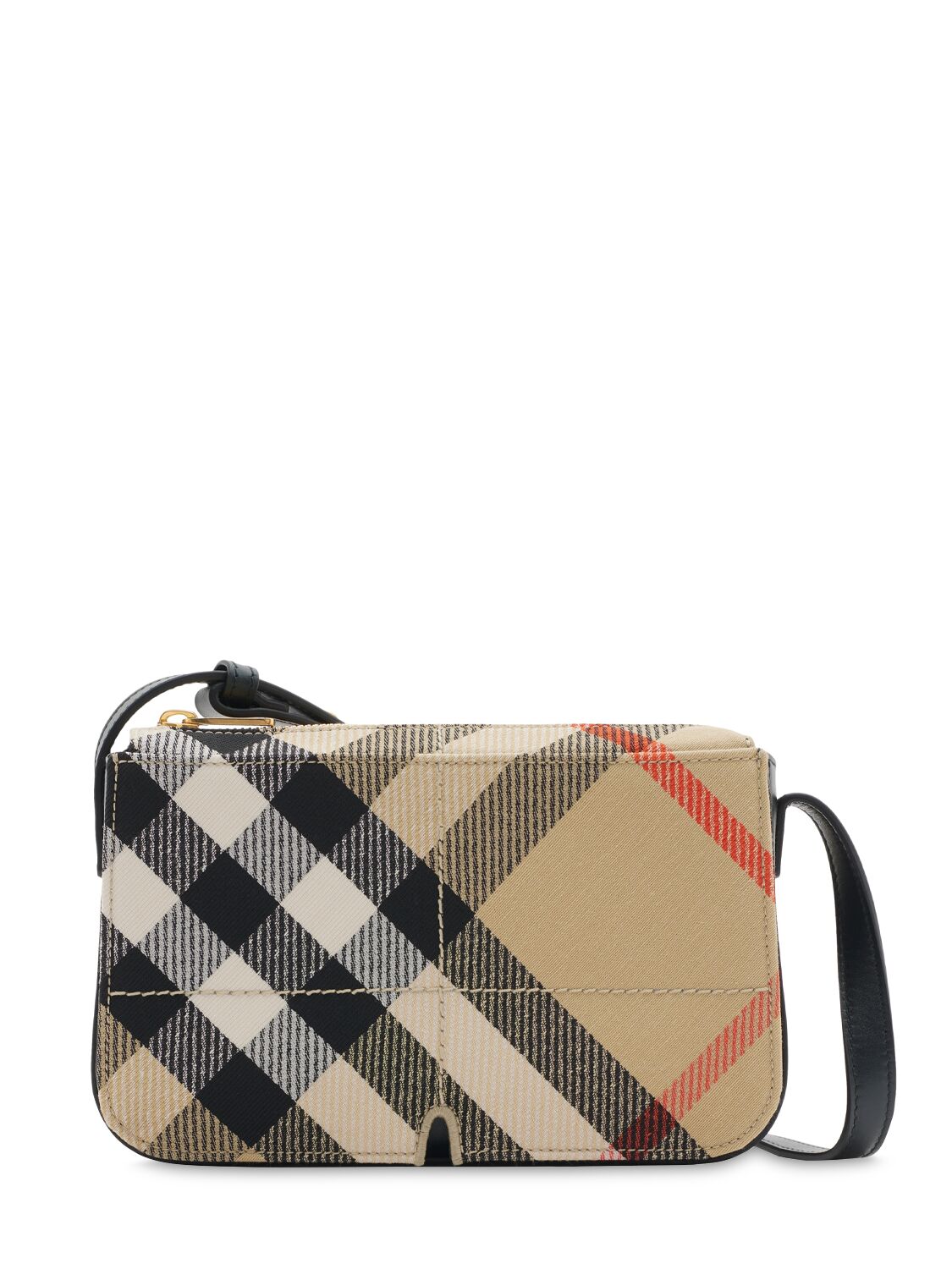 Borsa A Spalla Snip Madeira Check Jacquard