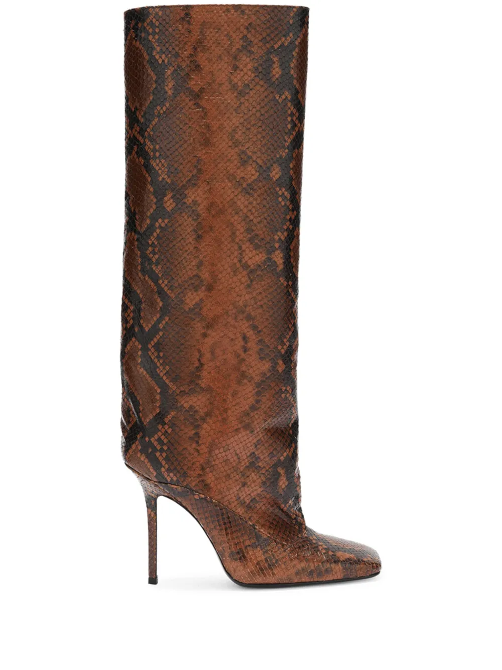 The Attico 105mm Sienna boots - Marrone