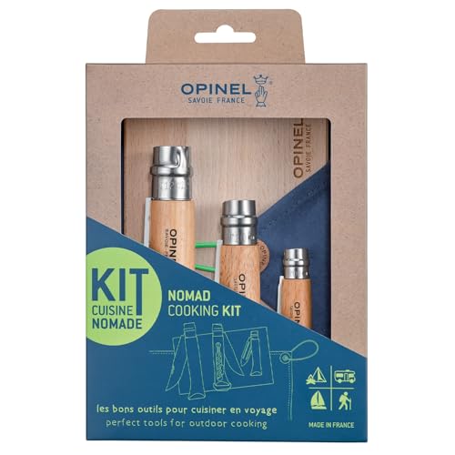 Kit De Cuisine Nomade By Opinel Avec Décapsuleur