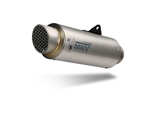 Mivv Scarico Per Ducati Monster 1200 / S 2014 > 2016 Gppro Titanium