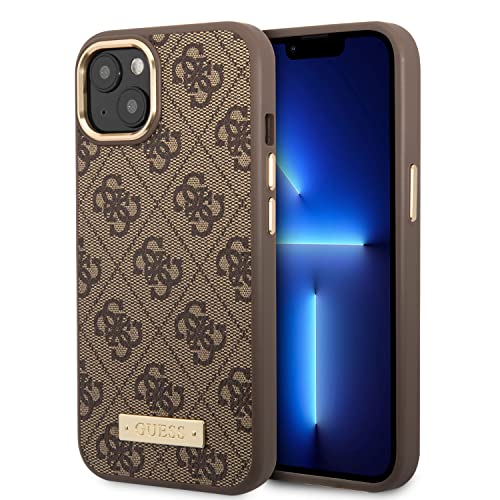 Guess Guhmp14Mu4Gprw - Custodia Rigida Per Iphone 14 Plus Da 6,7", Colore: Marro