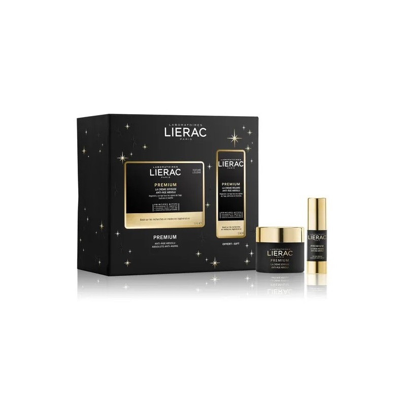 Premium Crema Setosa + Crema Occhi Cofanetto Natalizio Lierac