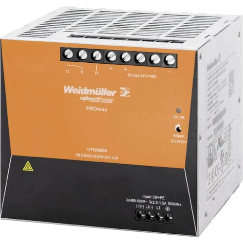 Weidmuller 1478200000 - Alimentatore Pro Max3 960W 24V 40A