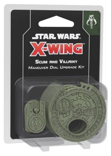Fantasy Flight Games - Star Wars X-Wing Second Edition: Star Wars X-Wing: Scum And Villainy Maneuver Dial Upgrade Kit - Miniature Game