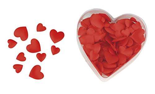 Spargitori In Tessuto Satinato: Cuore, Rosso