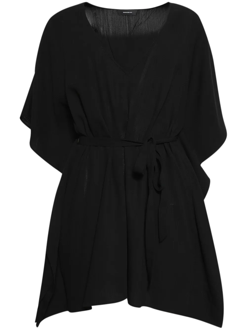 WARDROBE.NYC kaftan mini dress - Nero