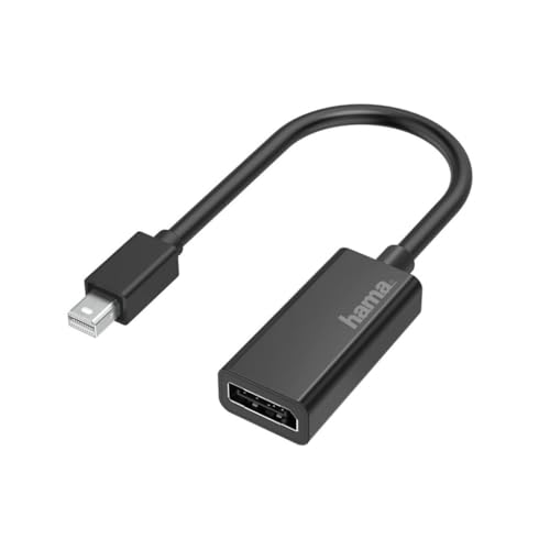 Hama Adattatore Video, F. Mini-Displayport - Port Displayport, Ultra-Hd 4K