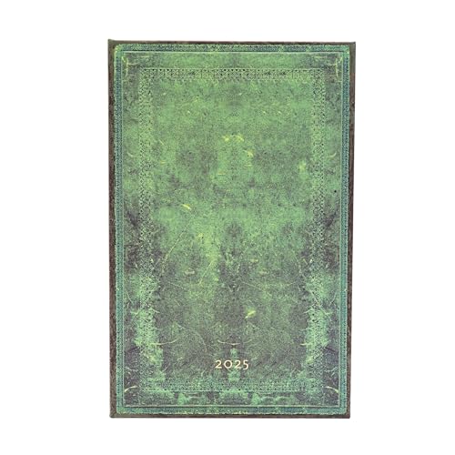 Paperblanks Agende 12 Mesi 2025 | Blu Pacifico Liscio | Maxi | Verticale | Chiusura Con Fascia Elastica: Tydzień Na Dwóch Stronach, Zamykany Na Gumkę,