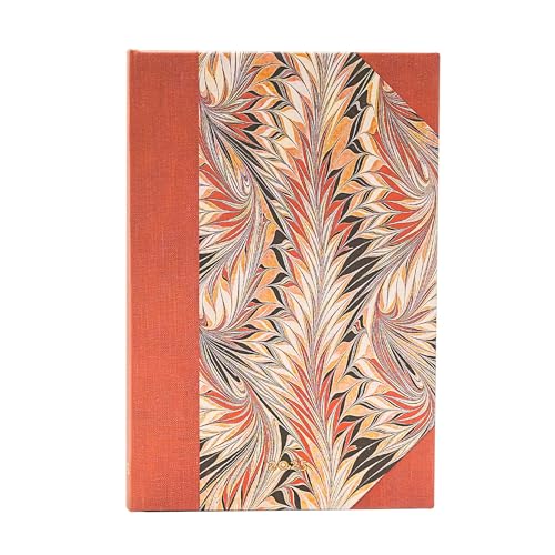 Paperblanks Agende 12 Mesi 2025 | Rubedo | Mini | Verso | Chiusura Con Fascia Elastica