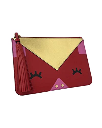 Emporio Armani Pochette Year Of The Pig Similpelle Rosso