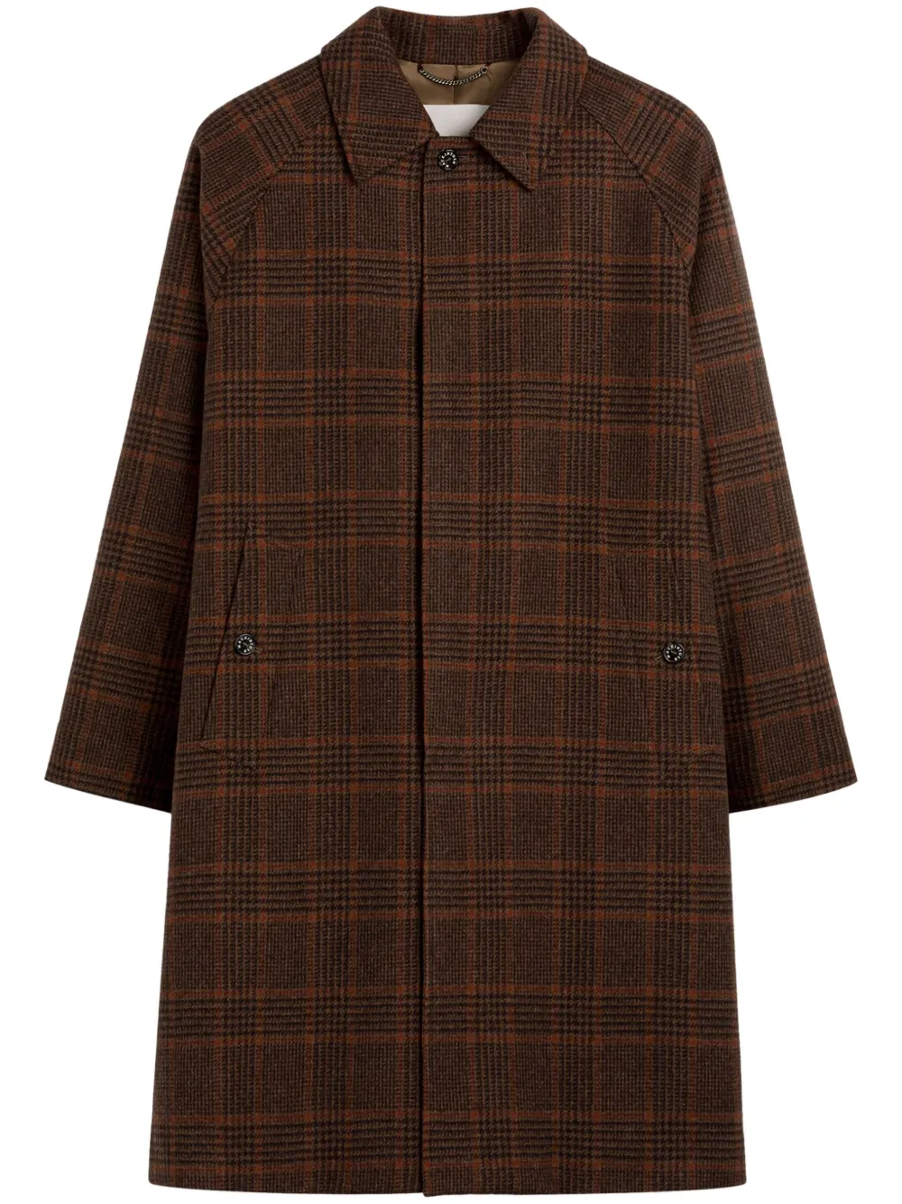 Mackintosh x The Woolmark Company coat - Marrone