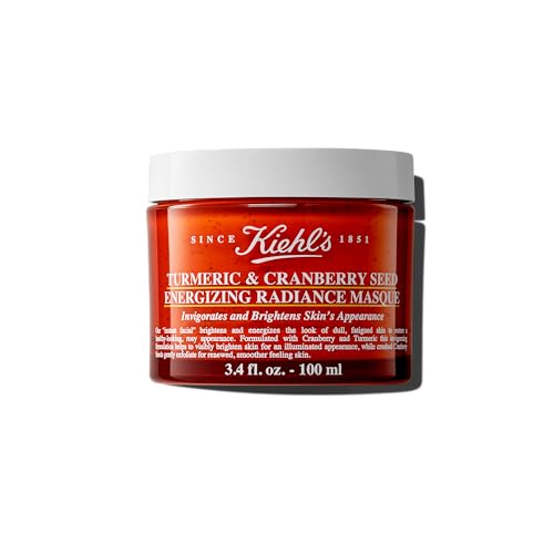Kiehl'S Turmeric & Cranberry Seed Energizing Radiance Maschera Per Il Viso, 100 Ml