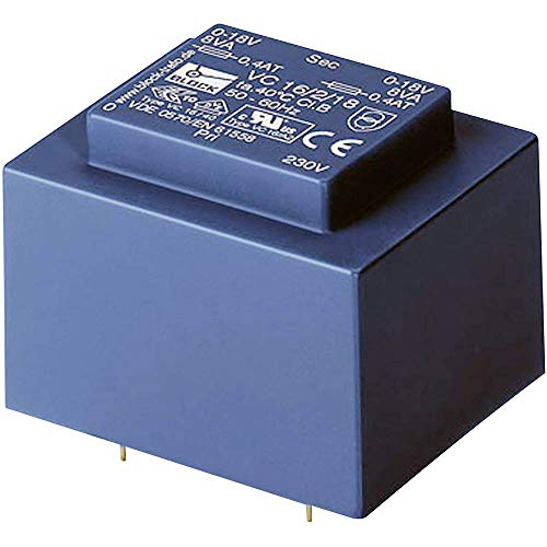 Block Vc 5.0/1/18 Trasformatore Per Circuiti Stampati 1 X 230 V 1 X 18 V/Ac 5 Va 277 Ma