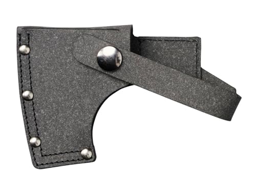 Fodero Per Ascia Fiskars, Fodero In Pelle Per Asce Fiskars (N10, N12, X10, X11, A10 E A11), Pelle Riciclata, Grigio, Xs, 1057531