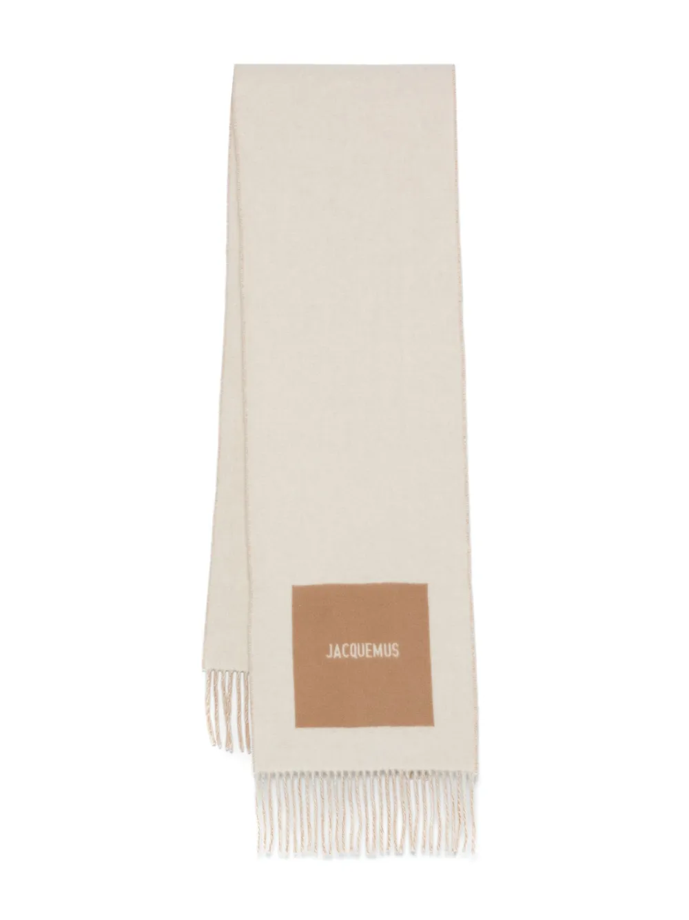 Jacquemus Sciarpa L'Echarpe Rond Carre - Toni neutri