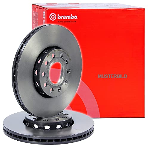 Brembo 09.8004.31 - Disco Freno Con Verniciatura Uv (Set Di 2) - Anteriore