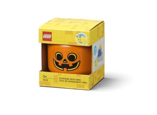 Lego - Mini Testa Di Stoccaggio A Forma Di Zucca