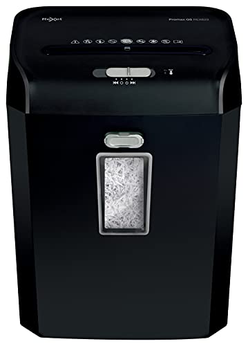 Rexel Promax Qs Rex623, Distruggidocumenti Manuale, 6 Fogli, Taglio A Frammenti, Sicurezza P-4, Capacità 23 Litri, 2104581Eu