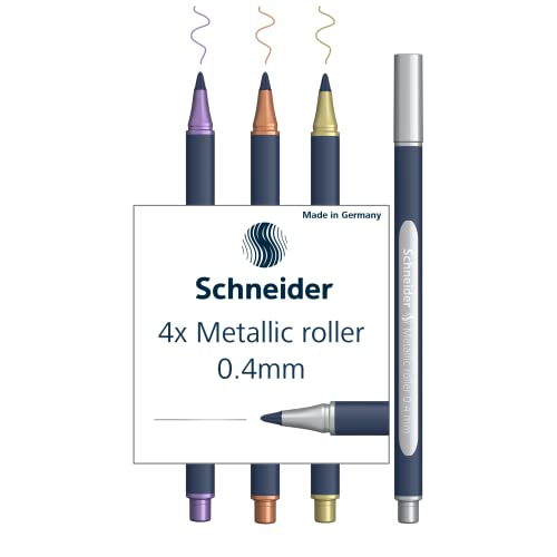 Schneider Metallic Paint-It 050 Ml05011501, Confezione Da 4