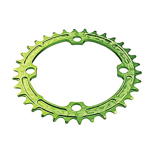 Race Face, Plateau Single Narrow Wide-104 X 30-Vert Unisex Adulto, Verde, 104 X 30T