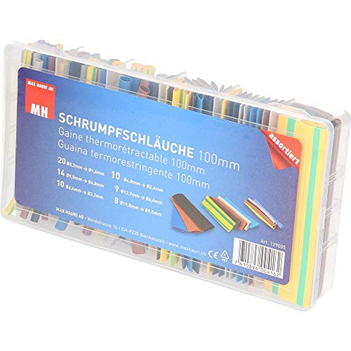 Max Hauri Ag 129005 Assortimento Di Tubi Termoretraibili 2:1 1 M