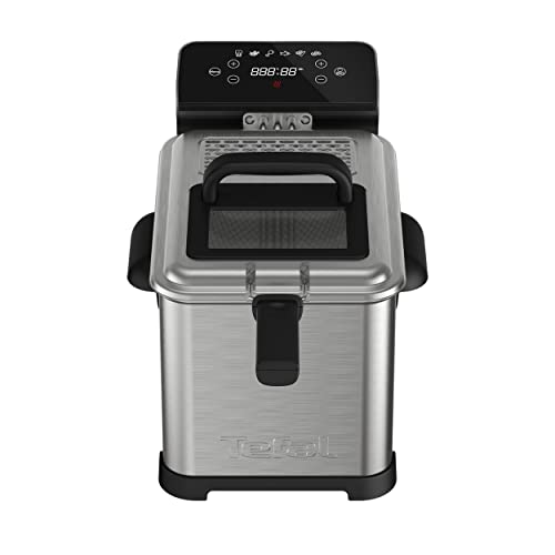 Tefal Fr507D Family Pro Digital Friggitrice Elettrica | Capacità Di Olio Da 4 L | Tecnologia Zona Di Raffreddamento | Parti Lavabili In Lavastoviglie