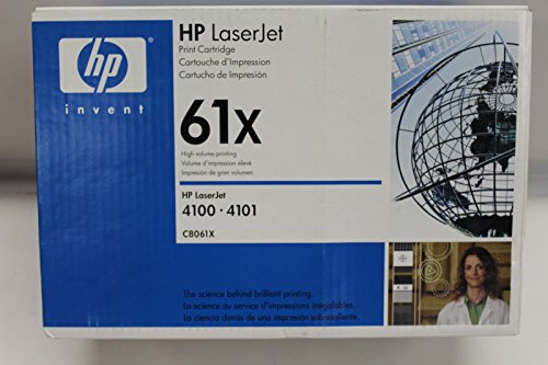 Hp Toner Otiginale Laserjet 4100 -C8061X- Nero